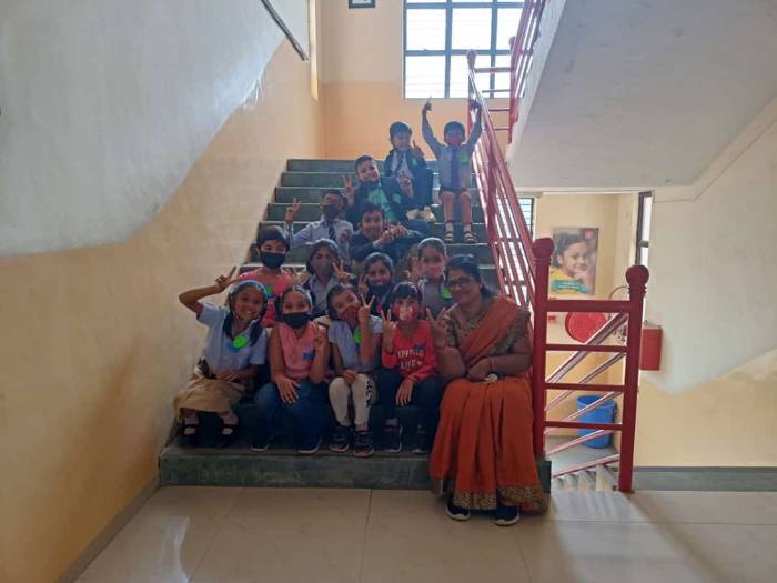 First day of the School tour to Primary children 2020-21 - aurangabadicse